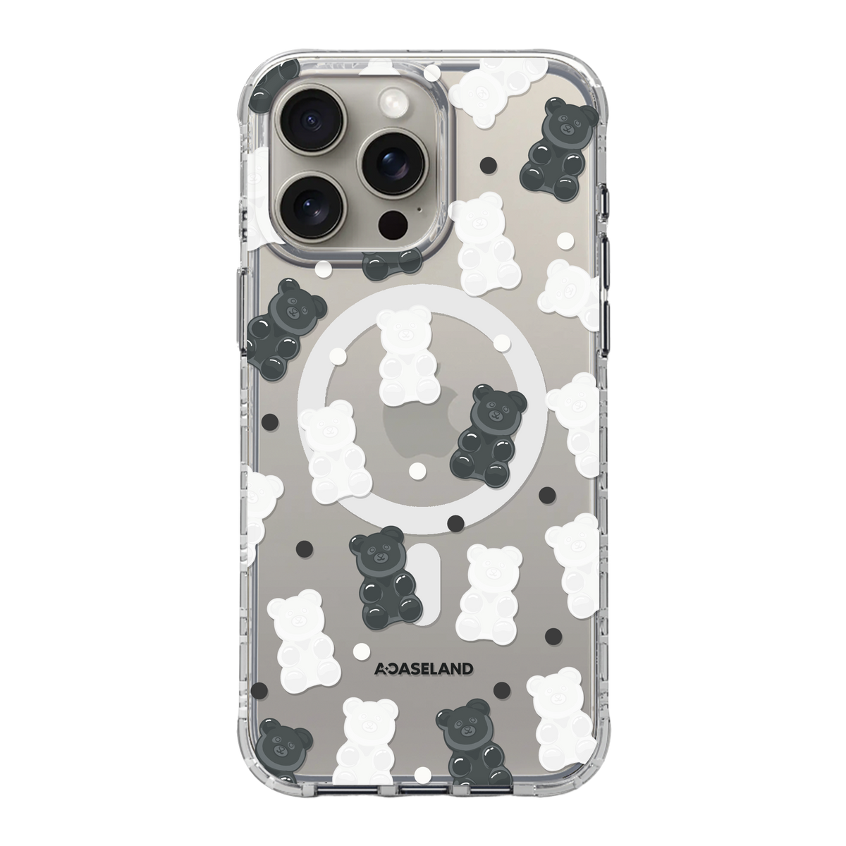 Dotty Mono Gummy Bear 氣墊防摔手機護殻｜MagSafe 兼容