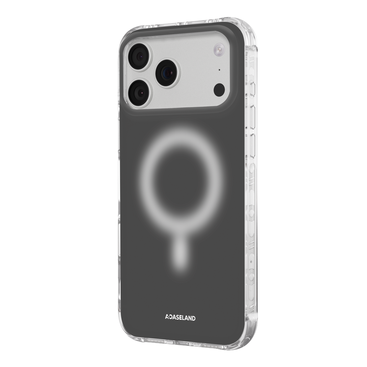 Pure+ 炭灰 氣墊防摔手機護殼｜MagSafe 兼容｜客製化文字