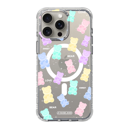 熊仔軟糖 Gummy Bear 氣墊防摔手機殼｜MagSafe 兼容