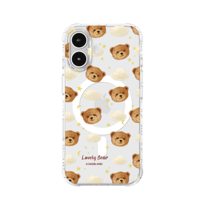Lovely Bear 氣墊防摔手機殼｜MagSafe 兼容