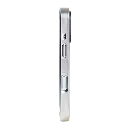 Cherry Hearts 銀色邊鏡面手機殼｜MagSafe 兼容