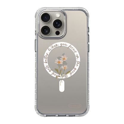 Hello Flower Blue Phone Case