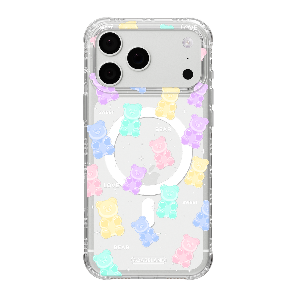 熊仔軟糖 Gummy Bear 氣墊防摔手機殼｜MagSafe 兼容