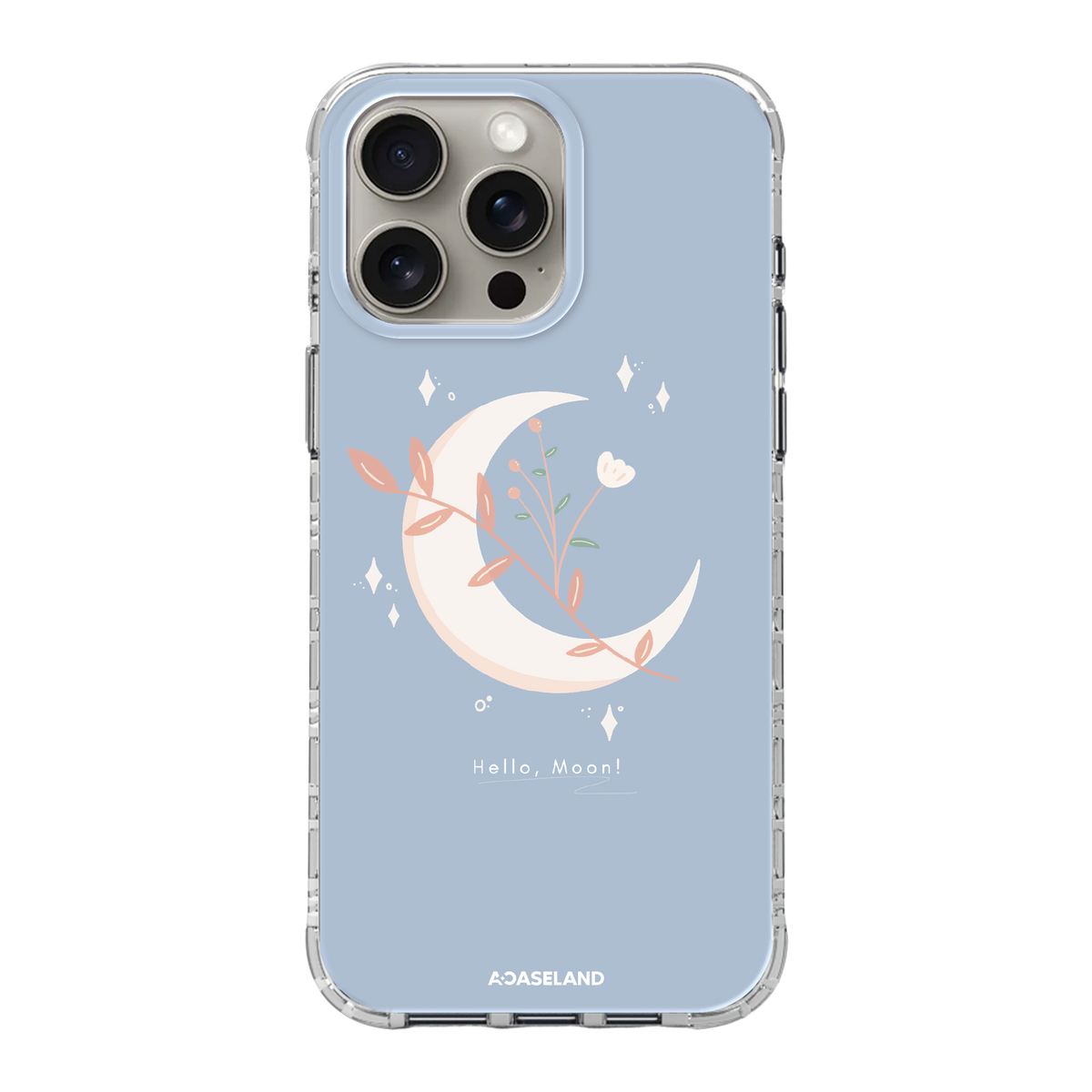 夜月 𝑴𝒐𝒐𝒏 ☾ 氣墊防摔手機護殻｜MagSafe 兼容｜客製化文字