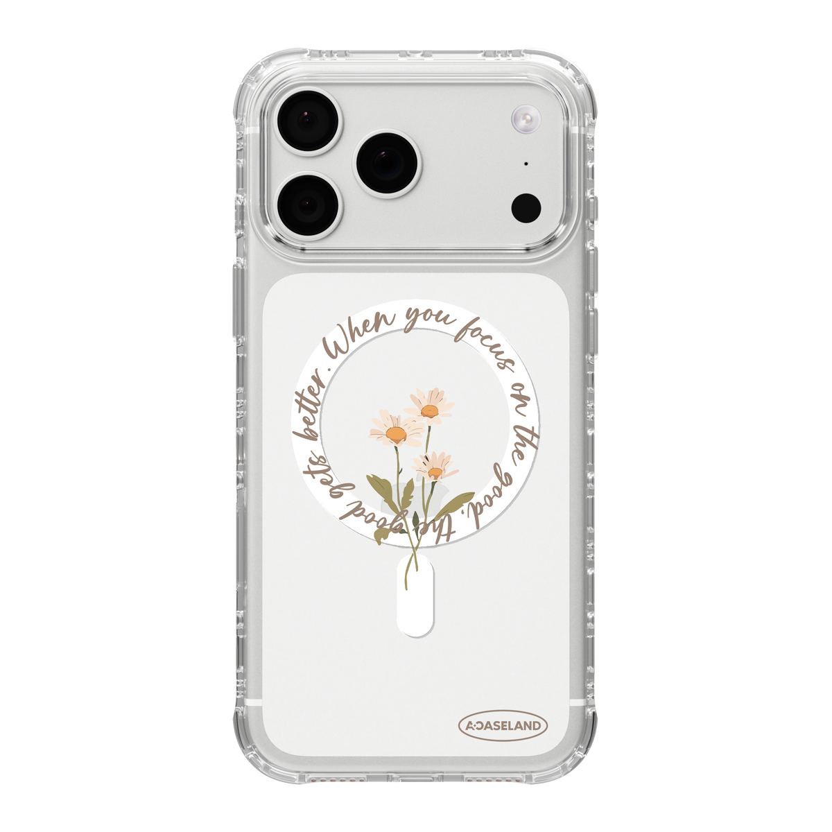 Hello Flower Blue Phone Case