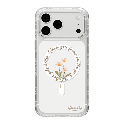 Hello Flower Blue Phone Case