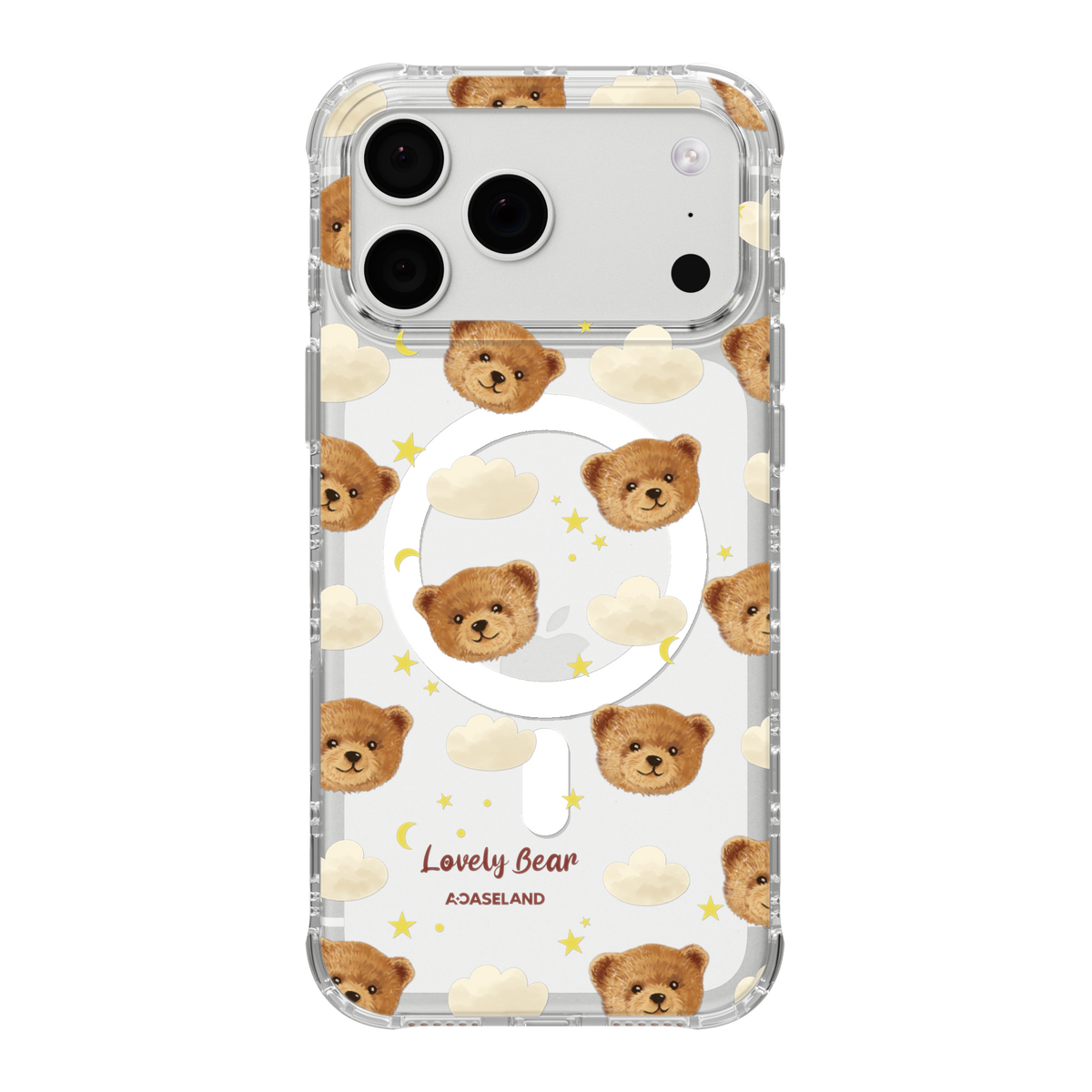 Lovely Bear 氣墊防摔手機殼｜MagSafe 兼容