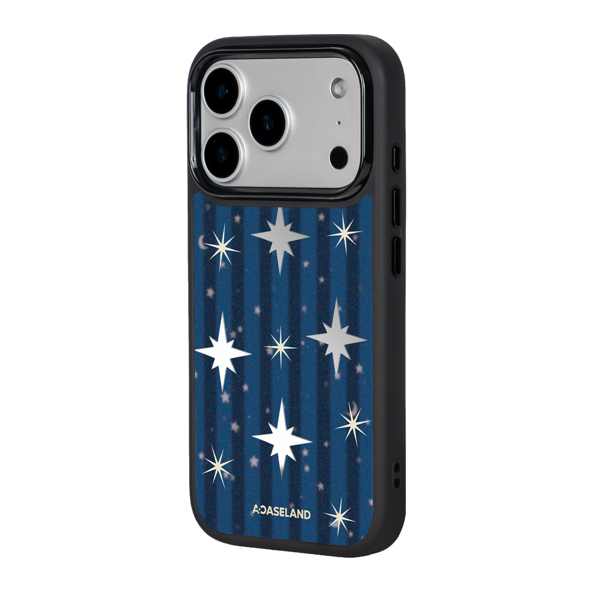 Winter Night Star 黑邊鏡面手機殼2.0｜MagSafe 兼容