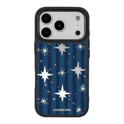 Winter Night Star 黑邊鏡面手機殼2.0｜MagSafe 兼容