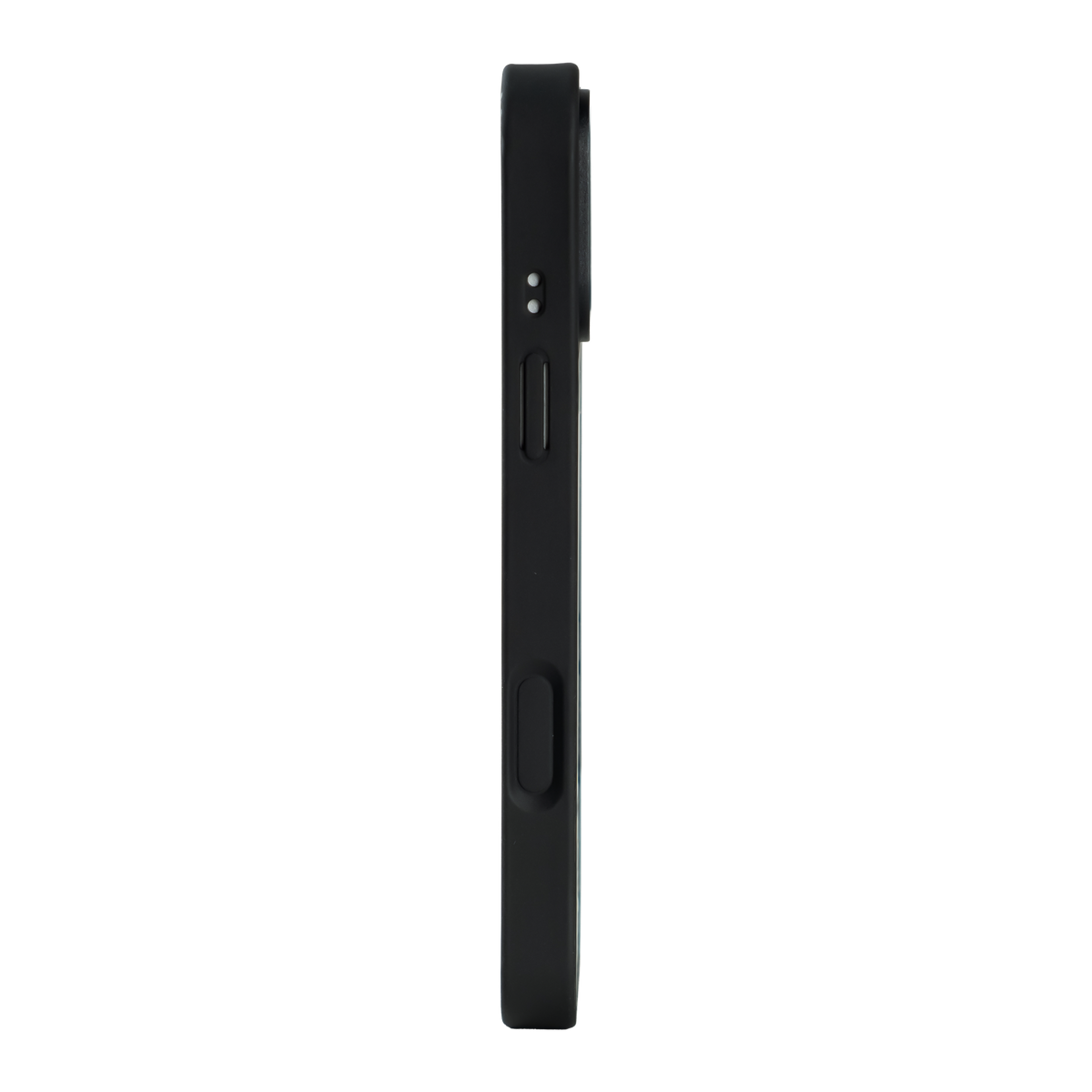 字母款 x 小碎花 黑邊鏡面手機殼｜客製化文字｜MagSafe 兼容
