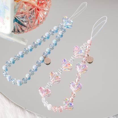 Feel The Love Crystal 手機串珠掛繩