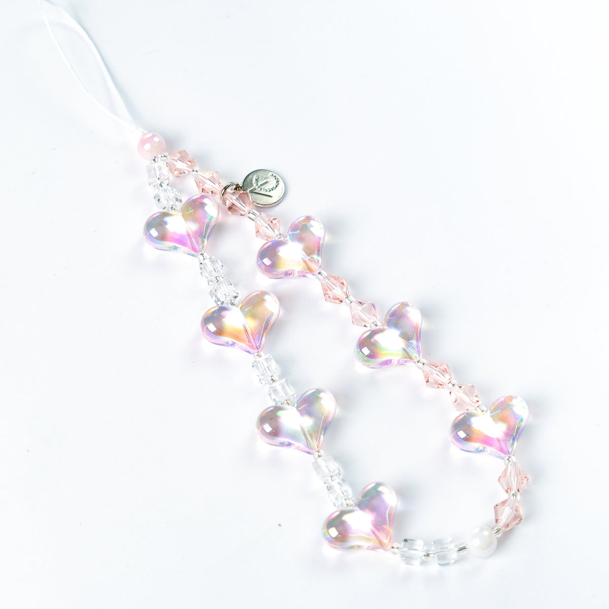 Feel The Love Crystal 手機串珠掛繩