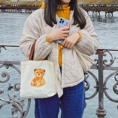 Lovely Bear 帆布小提袋