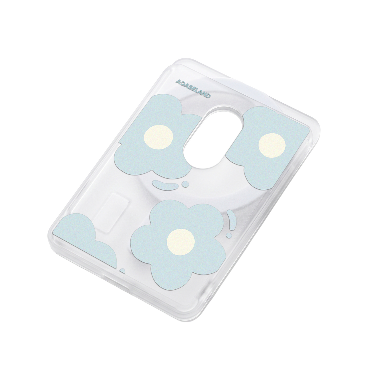 Hello! Flowers 半透磨砂 MagSafe 卡包｜客製化文字