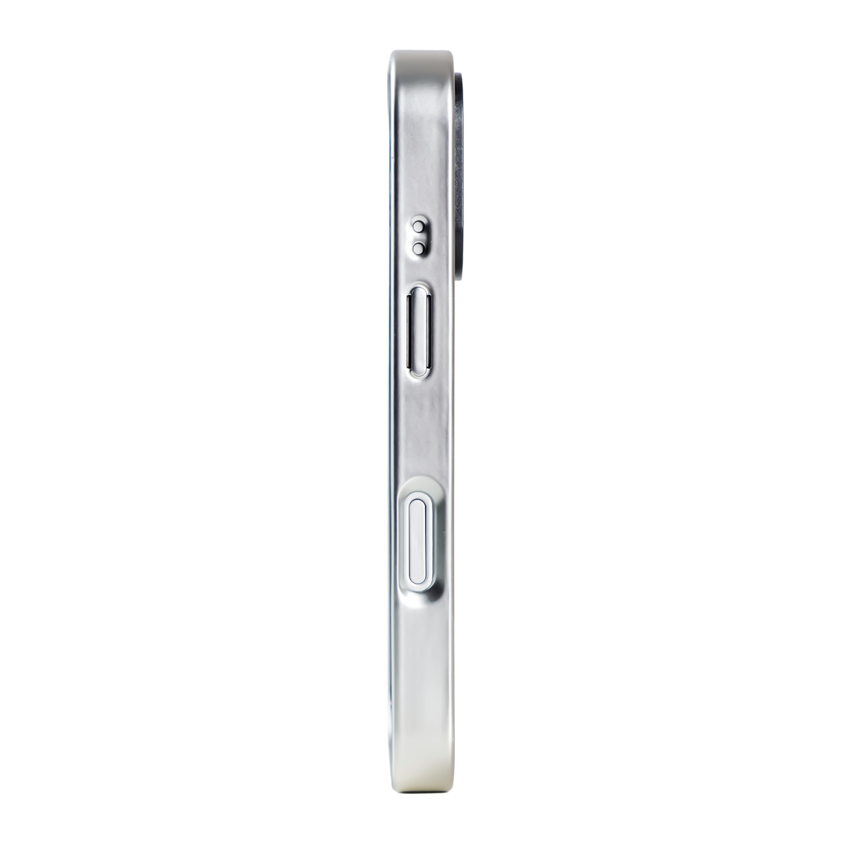 Ghost Party 銀邊鏡面手機殼｜MagSafe 兼容