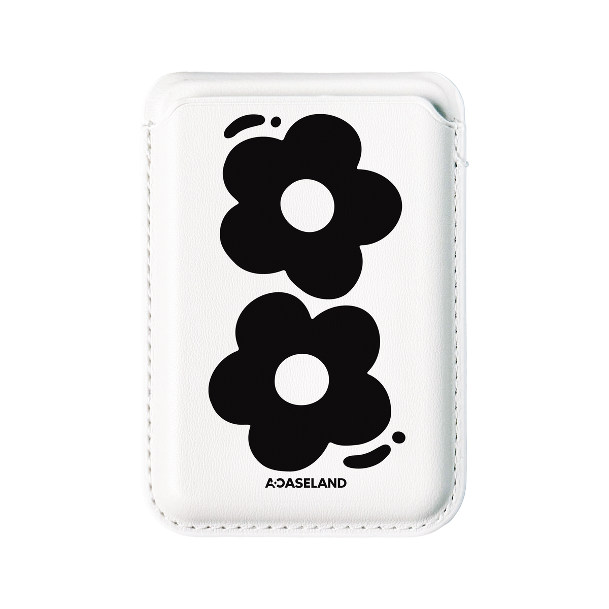 Hello! Flowers MagSafe 支架卡包｜客製化文字