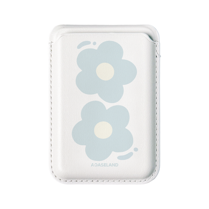 Hello! Flowers MagSafe 支架卡包｜客製化文字