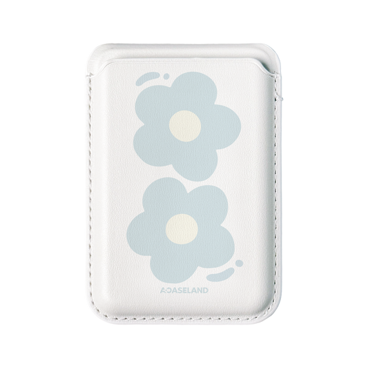 Hello! Flowers MagSafe 支架卡包｜客製化文字