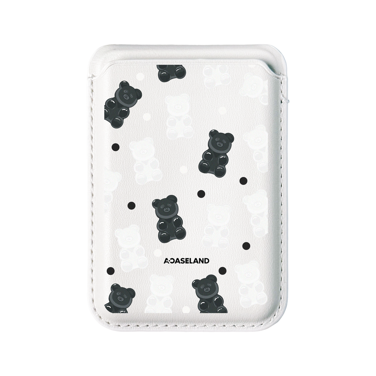 Mono Gummy Bear MagSafe 支架卡包｜客製化文字