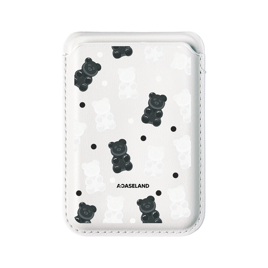 Mono Gummy Bear MagSafe 支架卡包｜客製化文字