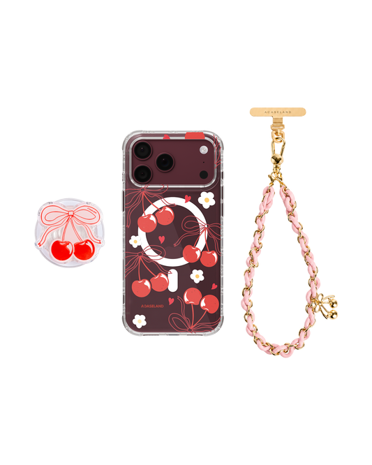 Cherry & Red Ribbon 支架隨行套裝